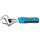 Gedore Einmaulschlüssel 12", verstellbar, verchromt mit 2K-Griff