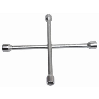 BGS technic Rad-Kreuzschlüssel | für PKW | SW 17mm  x 19 mm x 22 mm x 13/16"