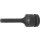 BGS technic Kraft-Bit-Einsatz | Antrieb Innenvierkant 12,5 mm (1/2") | Innensechskant 7 mm