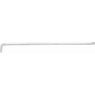 BGS technic Winkelschlüssel | extra lang | Innensechskant/Innensechskant mit Kugelkopf 2,5 mm