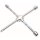 BGS technic Rad-Kreuzschlüssel | für PKW | Vierkant | SW 17 x 19 x 21 x 12,5 mm (1/2")