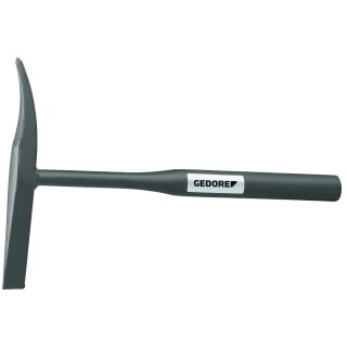 Gedore Schweißerpickhammer mit Stahlrohrstiel, 400 g