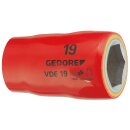 Gedore VDE-Steckschlüsseleinsatz 1/2" 6-kant 19 mm