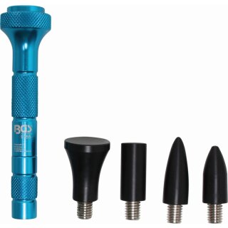 BGS technic Aluminum-Ausbeulstift mit auswechselbaren Spitzen | 100 mm
