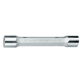 Gedore Doppelsteckschlüssel, massiv, 6-kant 18x19 mm