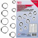 BGS technic Edelstahl-Schlauchklemmen-Sortiment |...