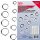 BGS technic Edelstahl-Schlauchklemmen-Sortiment | Ø 5,8 - 21 mm | 170-tlg.
