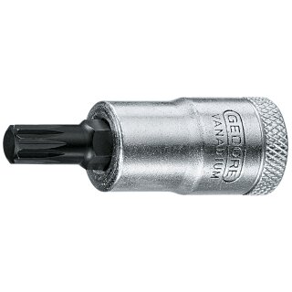 Gedore Schraubendrehereinsatz 3/8" XZN Vielzahn M10