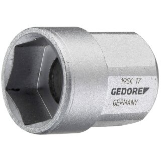 Gedore Steckschlüsseleinsatz 1/2" kurz, 21 mm