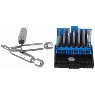 BGS technic Schraubenausdreher-Satz | für defektes T-Profil (für Torx) T10 - T40 | 7-tlg.