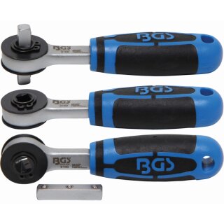 BGS technic Durchsteckknarre | Abtrieb Innenvierkant 6,3 mm (1/4")