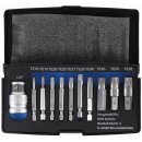 BGS technic Schraubenausdreher-Satz | für defektes T-Profil (für Torx) T10 - T55 | 11-tlg.