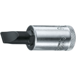 Gedore Schraubendrehereinsatz 3/8" Schlitz 5,5x1 mm