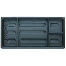 Gedore ES-Modul leer, 310x157,5x42 mm, unterteilt