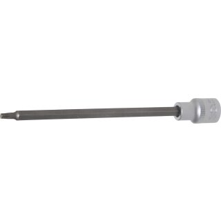BGS technic Bit-Einsatz | Länge 200 mm | Antrieb Innenvierkant 12,5 mm (1/2") | T-Profil (für Torx) T27
