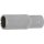BGS technic Steckschlüssel-Einsatz Zwölfkant, tief | Antrieb Innenvierkant 12,5 mm (1/2") | SW 20 mm