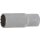 BGS technic Steckschlüssel-Einsatz Zwölfkant, tief | Antrieb Innenvierkant 12,5 mm (1/2") | SW 21 mm