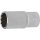 BGS technic Steckschlüssel-Einsatz Zwölfkant, tief | Antrieb Innenvierkant 12,5 mm (1/2") | SW 27 mm