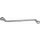 BGS technic Doppel-Ringschlüssel, gekröpft | SW 14 x 17 mm