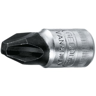 Gedore Schraubendrehereinsatz 1/4" Kreuzschlitz PH 1