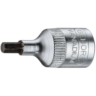 Gedore Schraubendrehereinsatz 1/4" Innen-6-kant 5 mm