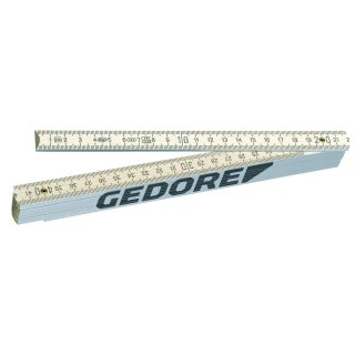 Gedore Holzgliedermaßstab 2 m
