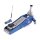 BGS technic Rangier-Wagenheber | hydraulisch | Aluminium-Stahl-Konstruktion | 1,5 t