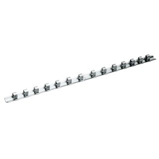 Gedore Federklemmleiste für 14 Einsätze 3/8"