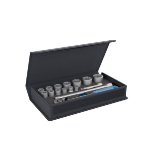 Gedore Steckschlüssel-Satz 1/2" in Textiltasche 15-tlg