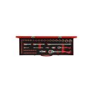 Gedore red Steckschl.Satz 1/4+1/2 49tlg