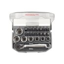 Gedore red Steckschl.Satz 1/4 SW6-13mm +Bits 23tlg