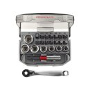 Gedore red Steckschl.Satz 1/4 SW6-13mm +Bits 23tlg