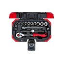 Gedore red Steckschl.Satz 1/4 SW4-13mm 16tlg