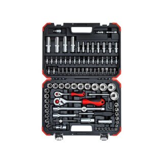Gedore red Steckschl.Satz 1/4+1/2 94tlg