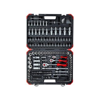 Gedore red Steckschl.Satz 1/4+3/8+1/2 172tlg
