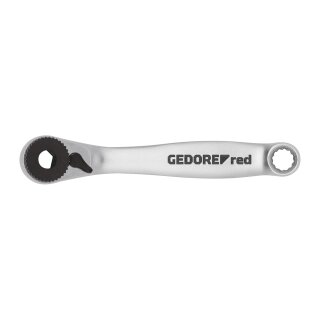 Gedore red Bit-Knarre L/R. 1/4 L.91mm RSW6°+Adapter