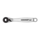 Gedore red Bit-Knarre L/R. 1/4 L.91mm RSW6°+Adapter