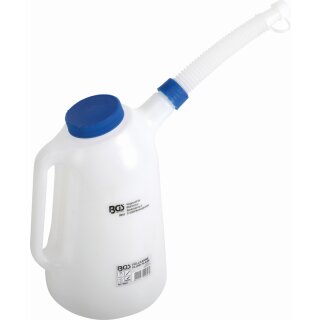 BGS technic Füllkanne mit flexiblem Ausgussstutzen und Deckel | 3 l