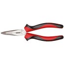 Gedore red Flachrundzange gew.45° L.200mm 2K-Griff