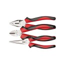Gedore red Zangensatz 2K-Griff 3tlg