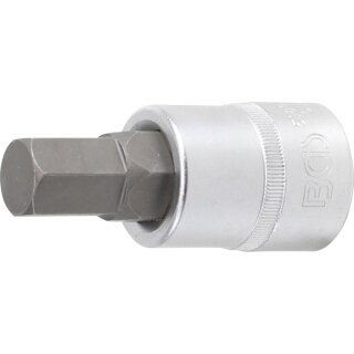 BGS technic Bit-Einsatz | Antrieb Innenvierkant 20 mm (3/4") | Innensechskant 19 mm
