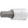 BGS technic Bit-Einsatz | Antrieb Innenvierkant 20 mm (3/4") | Innensechskant 19 mm