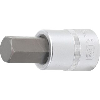 BGS technic Bit-Einsatz | Antrieb Innenvierkant 20 mm (3/4") | Innensechskant 22 mm