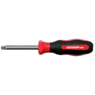 Gedore red Vierkantsteckgriff 1/4 L.62mm 2K-Griff