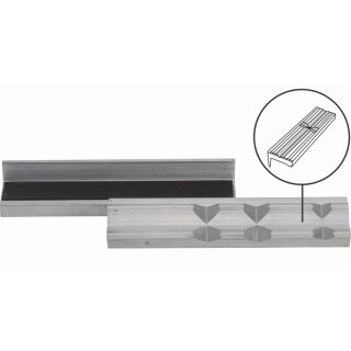 BGS technic Schraubstock-Schutzbacken | Aluminium | Breite 125 mm | 2-tlg.