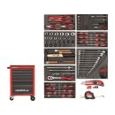Gedore red Wkz.Satz i.Wks.Wagen MECHANIC rot 119tlg