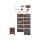 Gedore red Wkz.Satz i.Wks.Wagen MECHANIC rot 166tlg