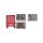 Gedore red Wkz.Satz i.Wks.Wagen WINGMAN rot 129tlg