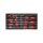 Gedore red Schraubendr.Satz PZ+SL 2/6 CT-Modul 6tlg
