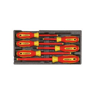 Gedore red VDE-Schraubendr.Satz 2/6 CT-Modul 6tlg